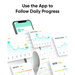 A Photo Of eufy Smart Bluetooth Body Fat Scale A1 – Digital Bathroom Scale with 12 Body Metrics, Fitness Composition Analyzer, Black