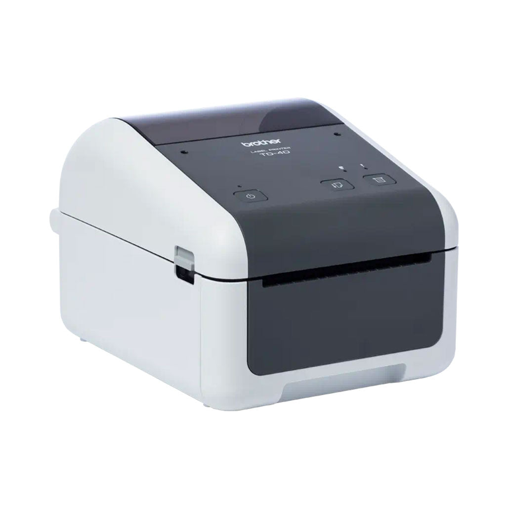 A Photo Of Brother TD-4410D - High-Resolution Desktop Label Printer