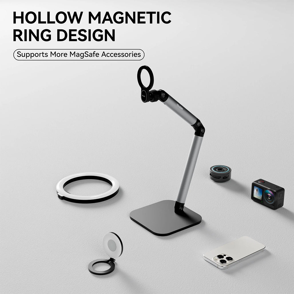 A Photo Of Telesin Magnetic Desktop Phone Stand