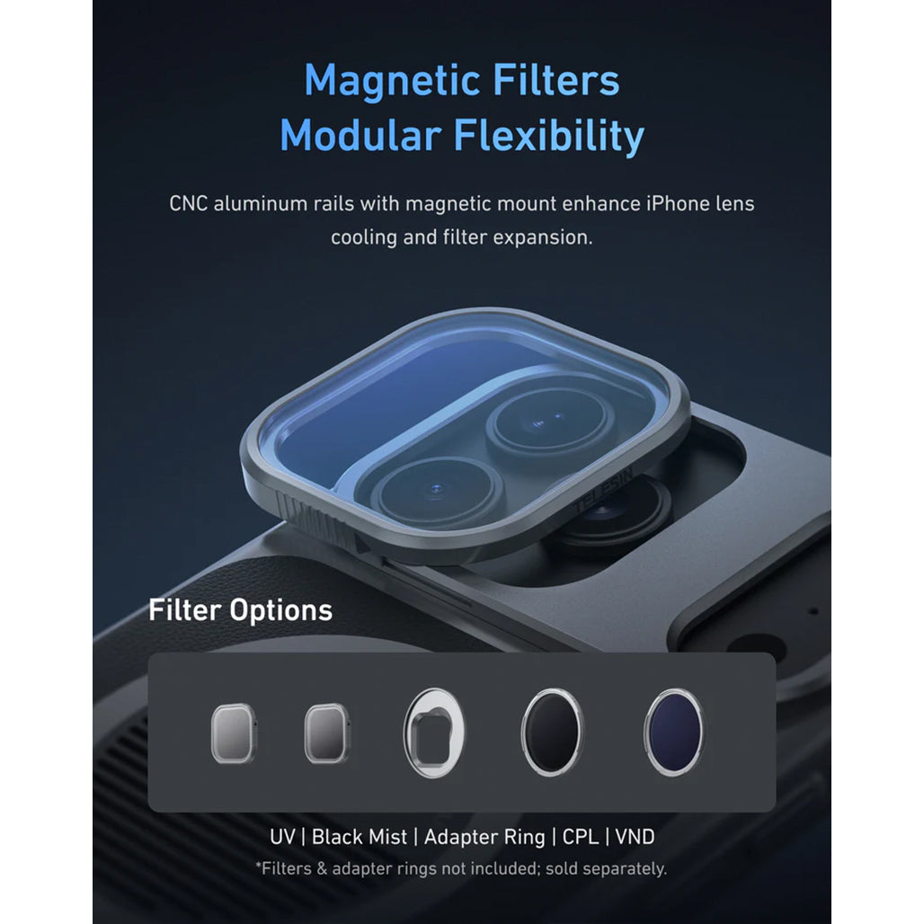 A Photo Of TELESIN Master Grip for iPhone17 Pro max