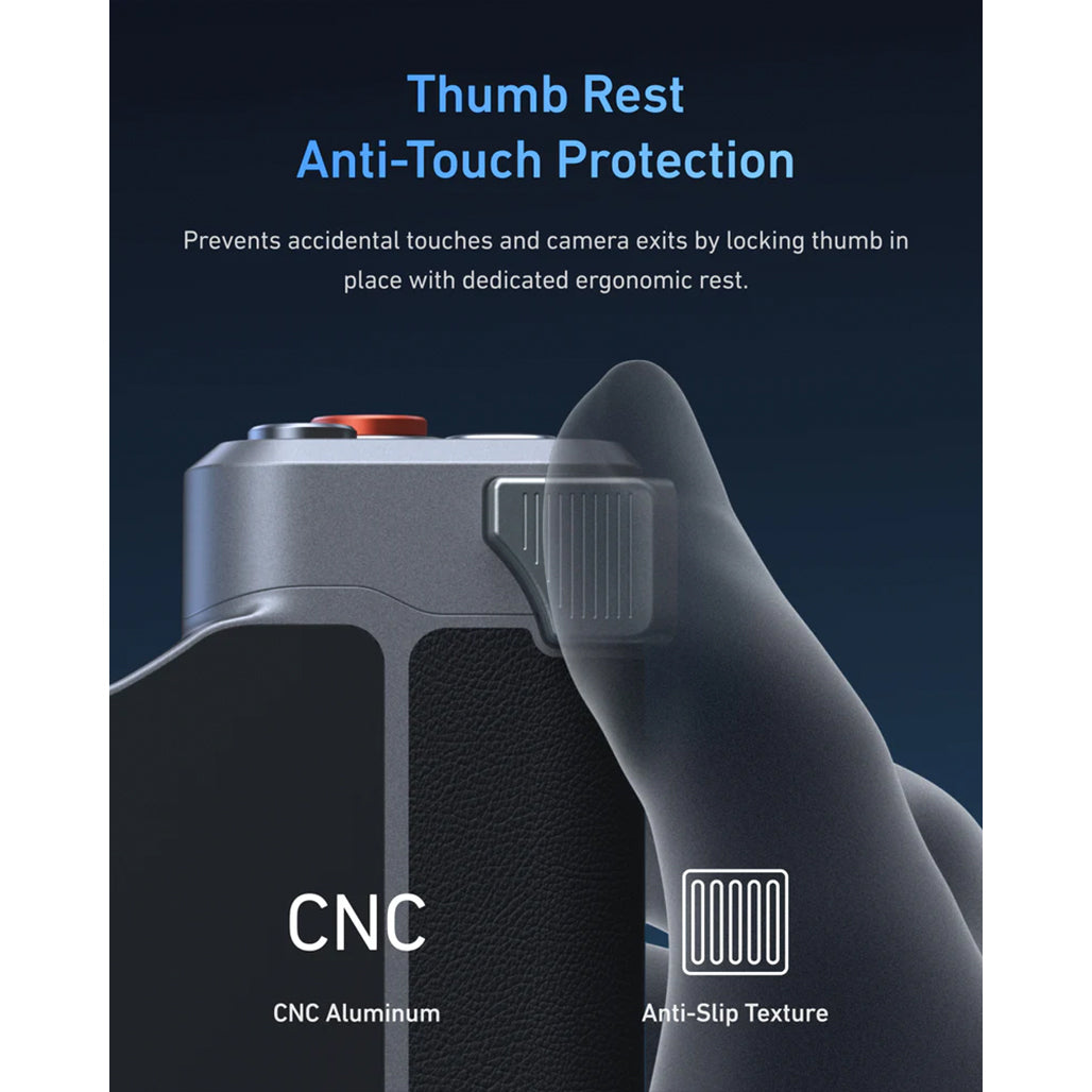 A Photo Of TELESIN Master Grip for iPhone17 Pro max