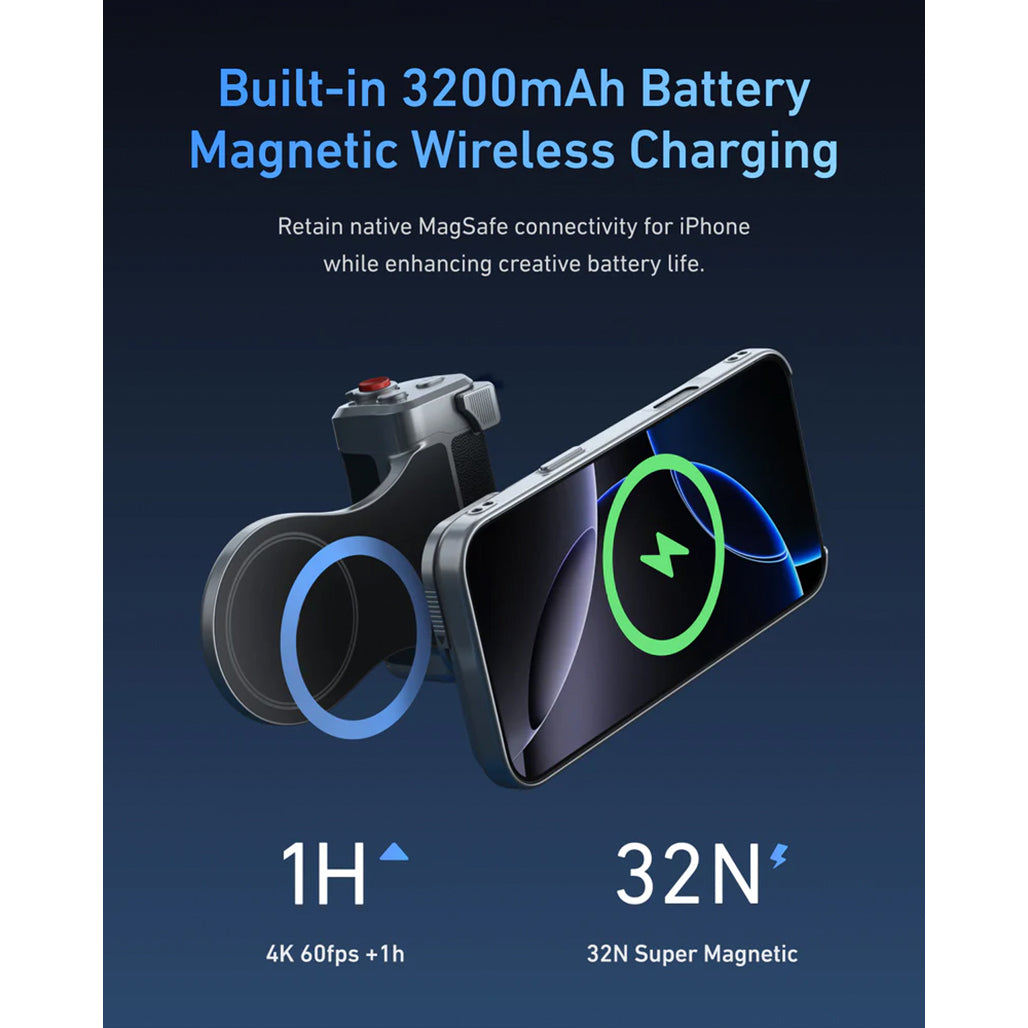 A Photo Of TELESIN Master Grip for iPhone17 Pro max