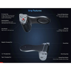 A Photo Of TELESIN Master Grip for iPhone17 Pro max