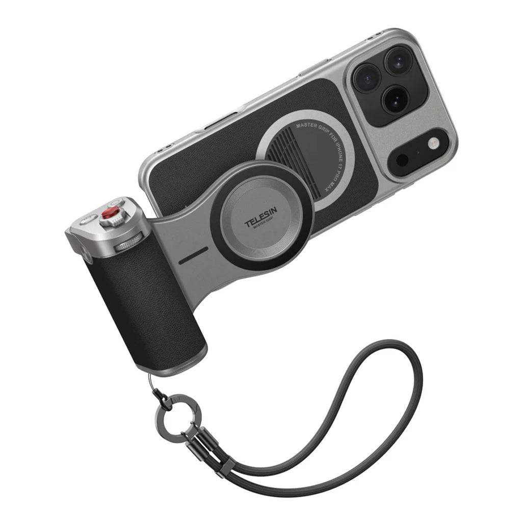 A Photo Of TELESIN Master Grip for iPhone17 Pro max