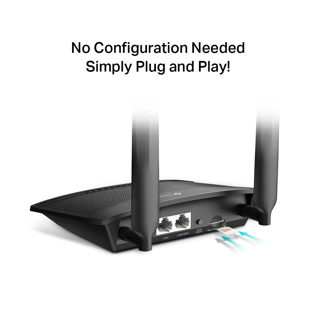 A Photo Of TP-Link TL-MR100 - 300 Mbps Wireless N 4G LTE Router