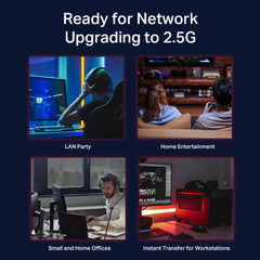 A Photo Of TP-Link TL-SG108-M2 - 8-Port 2.5G Desktop Ethernet Switch