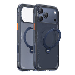 A Photo Of Torras Ostand Q3 Air for iPhone 17 Series | MagSafe-Compatible Case with 360° Spin Stand & Airbag Protection