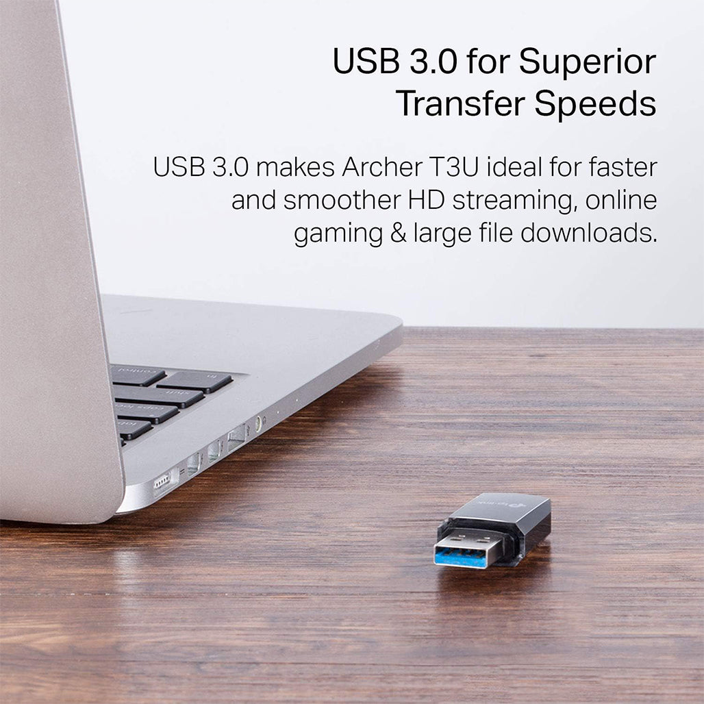 A Photo Of TP-Link Archer T3U - AC1300 Dual Band USB WiFi Adapter