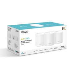 A Photo Of TP-Link Deco X10 - AX1500 Whole Home Mesh Wi-Fi 6 System (3 Pack)
