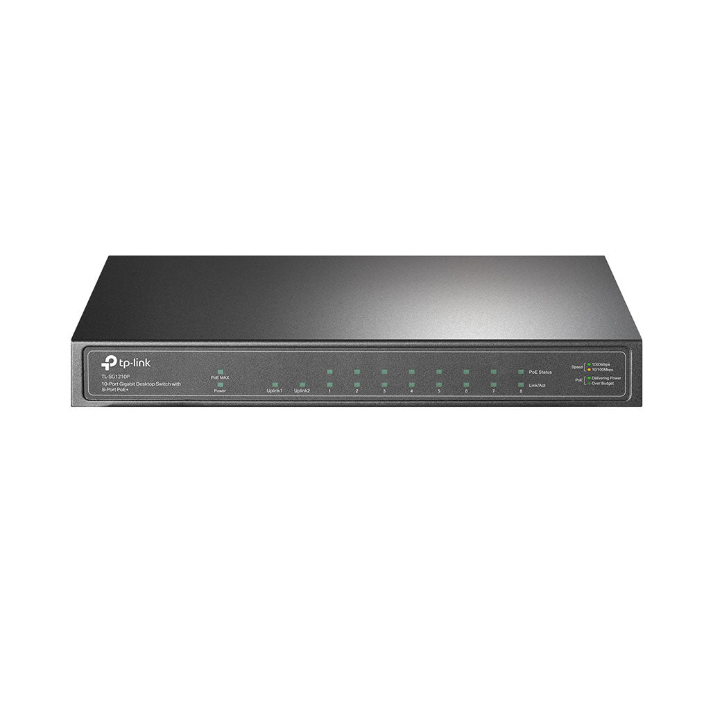 A Photo Of TP-Link TL-SG1210P - 10-Port Gigabit Desktop Switch with 8 PoE+ Ports