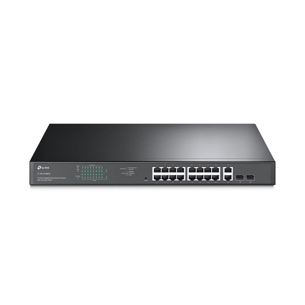 A Photo Of TP-Link TL-SG1218MPE - 18-Port Gigabit Easy Smart Switch with 16 PoE+ Ports