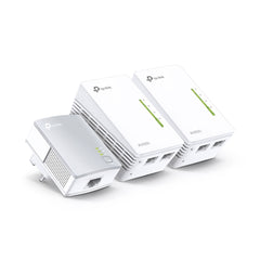 A Photo Of TP-Link TL-WPA4220 TKIT Powerline 600 Wi-Fi 3-Pack Kit