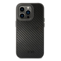 Tumi HC Aluminum Carbon Pattern Case for iPhone 14 Pro Max