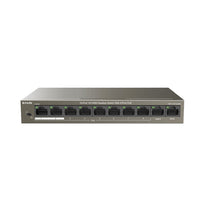 Tenda TEF1110P-8-63W 10-Port Fast Ethernet PoE+ Switch – 8 PoE Outputs + 2 Uplink Ports