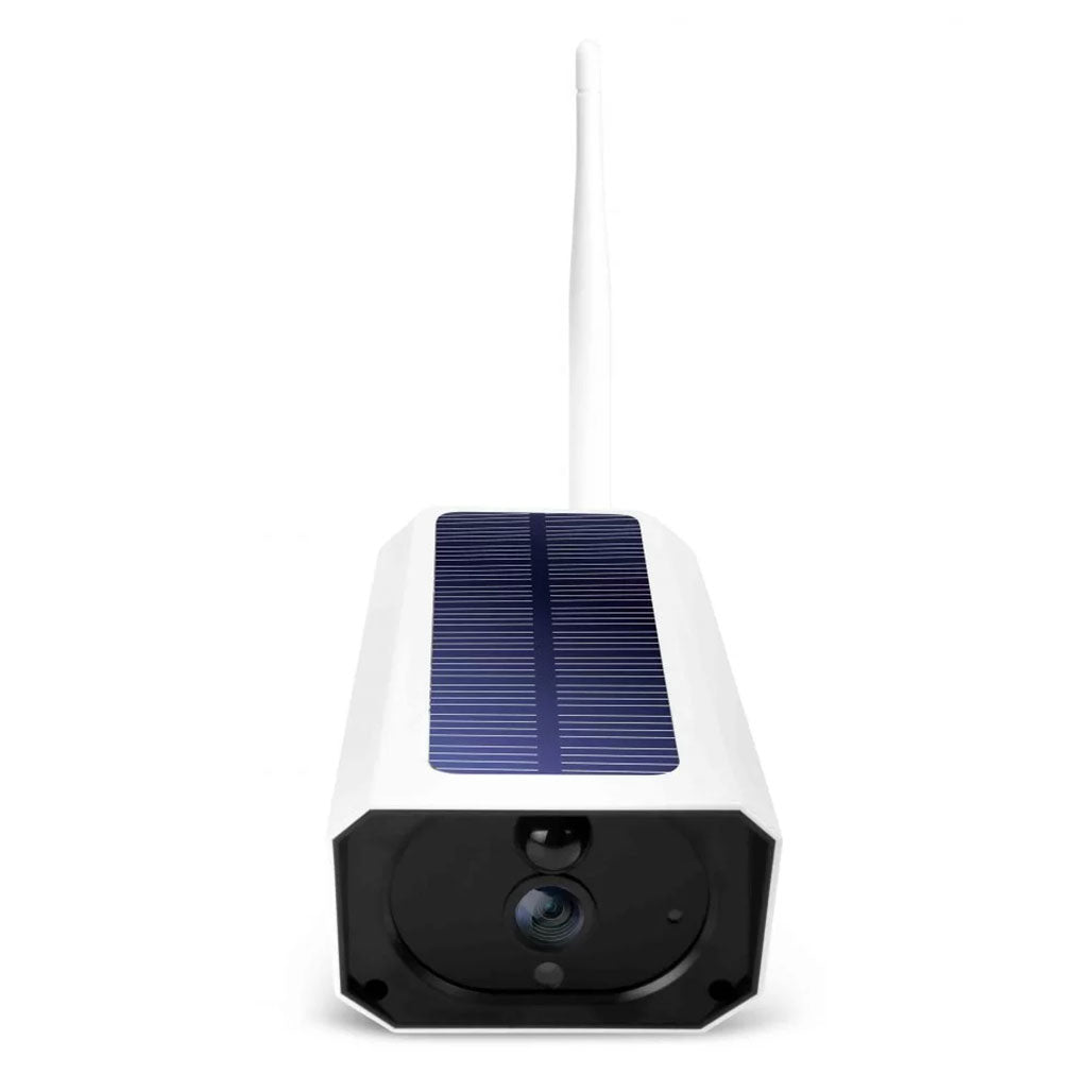 A Photo Of Tellur WiFi Solar Camera 1080P - White