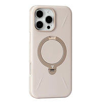 Torras Ostand 360° Spin Fusion MagSafe Case for iPhone 16 Pro - Desert Gold | Lens Protection and Enhanced Magnetic Strength