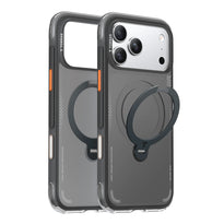 Torras Ostand Q3 Air for iPhone 17 Series | MagSafe-Compatible Case with 360° Spin Stand & Airbag Protection