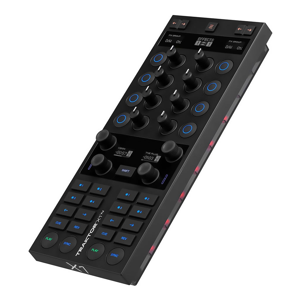 A Photo Of Native Instruments Traktor X1 MK3 – Portable DJ Controller with OLED Displays and Traktor Pro 4