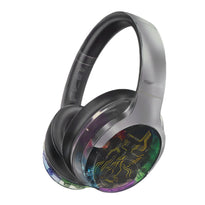 Promate Transtune - ANC Wireless Headphones with RGB Lights | Silver