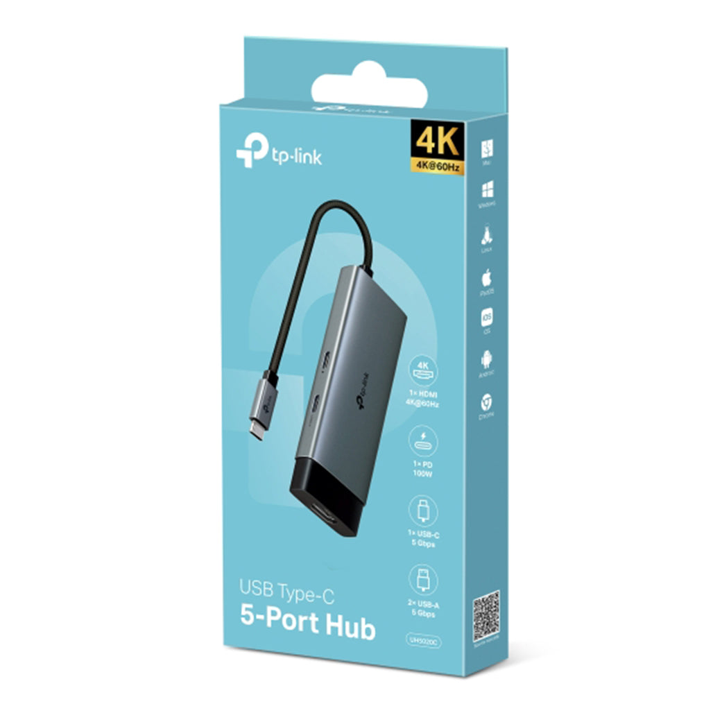 A Photo Of TP-Link USB Type-C 5 in 1 Hub