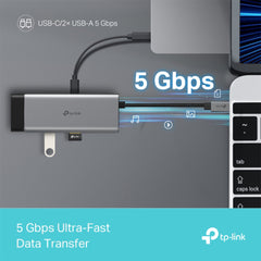 A Photo Of TP-Link USB Type-C 5 in 1 Hub