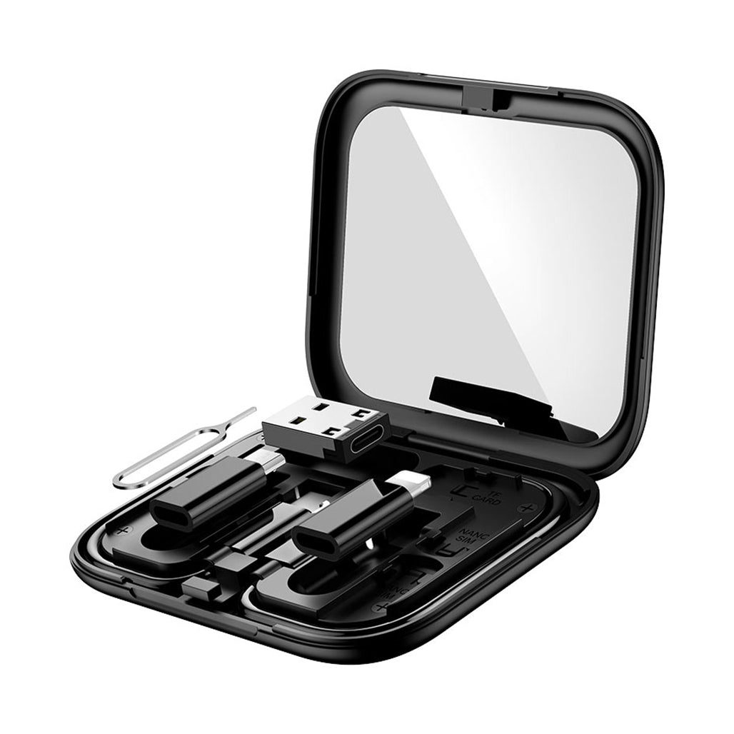 A Photo Of Hoco U114 - Treasure Box Multifunction Charging Data Cable Set