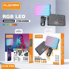 A Photo Of Plokama U160 Pro RGB Portable LED Flashlight
