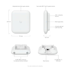 A Photo Of Ubiquiti UniFi U7 Outdoor Access Point
