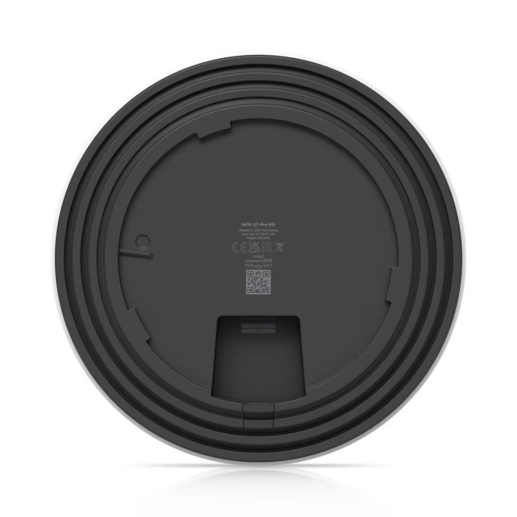 A Photo Of Ubiquiti UniFi U7 Pro XG WiFi 7 Access Point – Ceiling Mount, 10G Ethernet, 6-Stream Performance