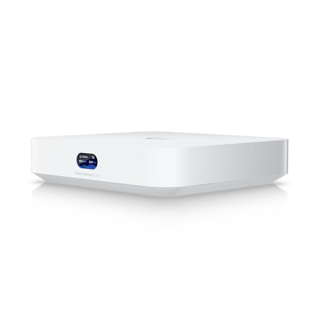 A Photo Of Ubiquiti Cloud Gateway Ultra - UCG-Ultra | Compact Cloud Gateway with 1 Gbps Routing, Multi-WAN Load Balancing, and UniFi Management