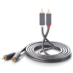 A Photo Of UGREEN 2RCA Stereo Audio Cable 2m Gray