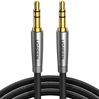 UGreen 3.5mm Male to Male Aux Braided Cable – High-Fidelity Stereo Audio Cable