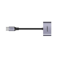 UGreen 2-In-1 USB-C To Headphone & Charger Adapter | 60W PD Quick Charging | Aluminum & TPE | 60165