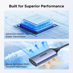 A Photo Of UGREEN CM489 HDMI Video Capture Card
