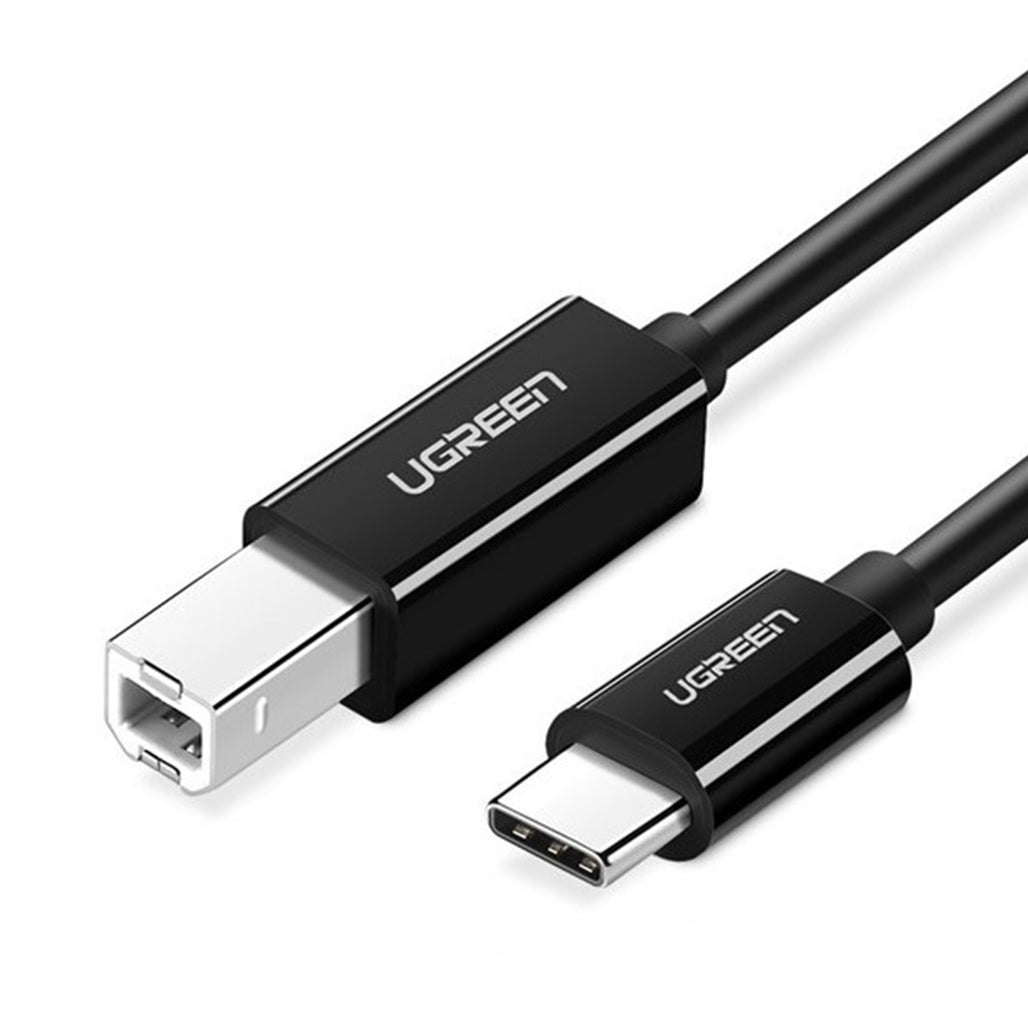 A Photo Of UGREEN USB-C to USB-B Printer Cable 2M – High-Speed, Durable, and Flexible