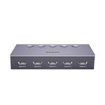 UGreen HDMI Switch 5-in-1 Out | 4K@60Hz HDMI Splitter with Remote Control | Supports HDR, VRR, and Dynamic HDR