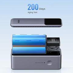 A Photo Of UGREEN Nexode 100W 12000mAh Fast Charging Power Bank with Smart Display – USB-C & USB-A Portable Charger for Laptops, iPhones, Tablets, and More