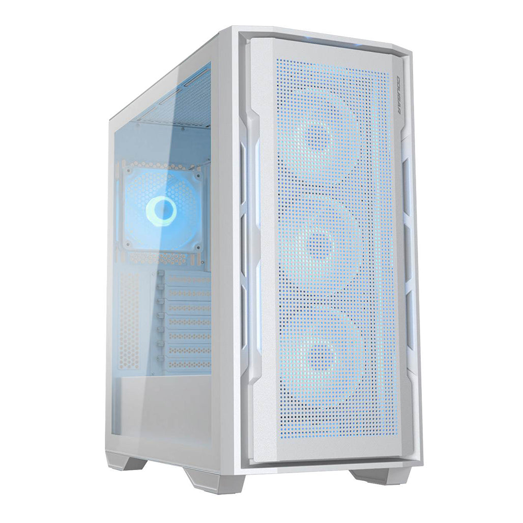 A Photo Of Cougar UNIFACE RGB Mid-Tower Case – Top Performance & Versatile Cooling Options