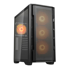 A Photo Of Cougar UNIFACE RGB Mid-Tower Case – Top Performance & Versatile Cooling Options