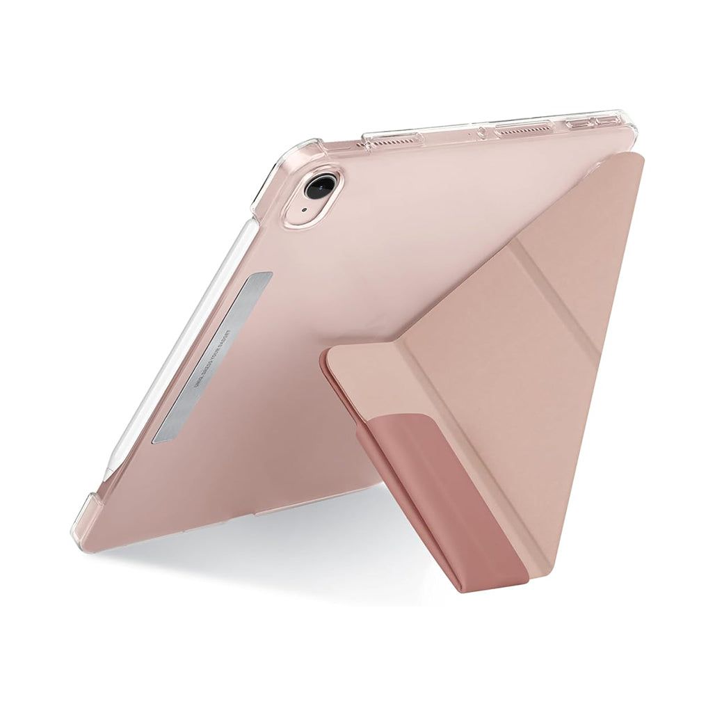 A Photo Of Uniq Camden Slim Frosted Back Case for iPad Mini 2021 (6th & 7th Gen) - Pink