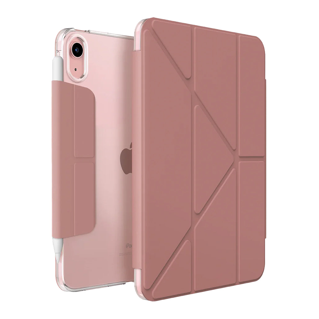 A Photo Of Uniq Camden Slim Frosted Back Case for iPad Mini 2021 (6th & 7th Gen) - Pink