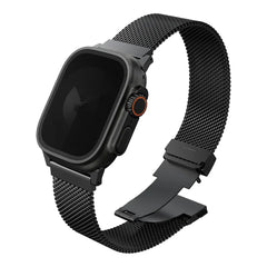 A Photo Of Uniq Dante Pro Stainless Steel Watch Strap – Adjustable & Durable for 44/45/46/49mm Smartwatches