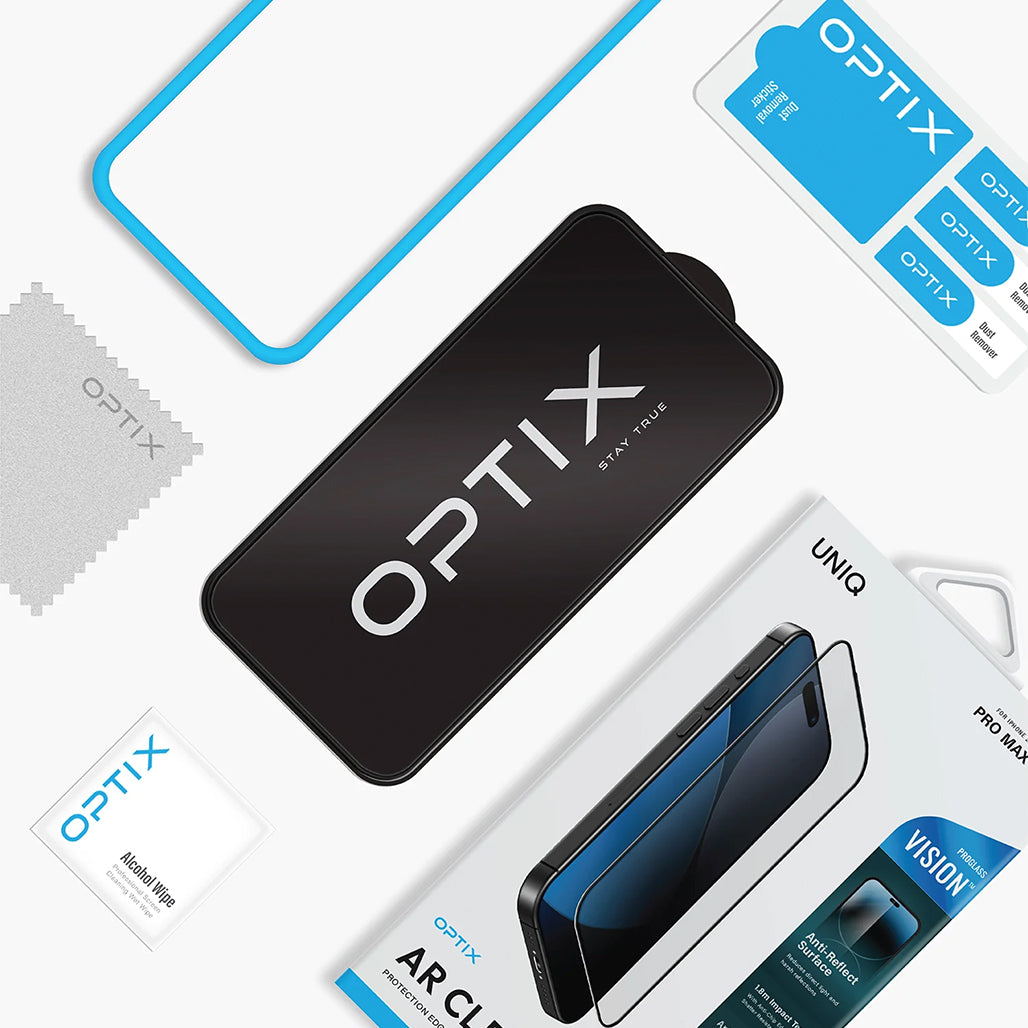 A Photo Of UNIQ Optix Vision™ AR Clear Screen Protector for iPhone 17 Series