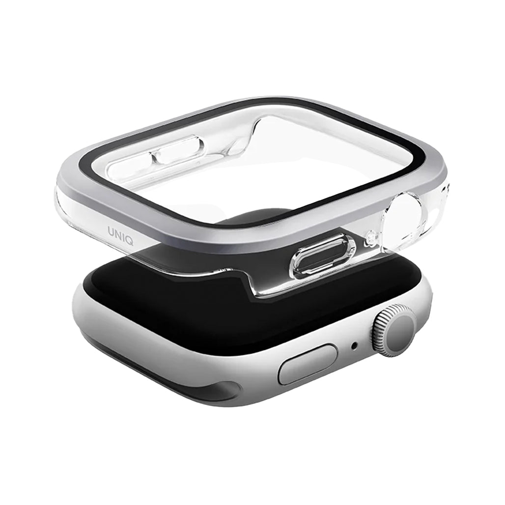 A Photo Of Uniq Voute Screen Protection Case for Apple Watch – Ultimate Full-Coverage Shield (Series 10, 42mm & 46mm)