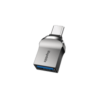 Blupebble USB-A to USB-C USB 3.1 OTG Adapter with 10Gbps Data Transfer