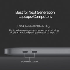 A Photo Of Unitek USB4 USB-C Cable - 40Gbps 100W PD Fast Charging Cable