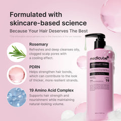 A Photo Of Medicube Rosemary PDRN Cooling Thickening Shampoo