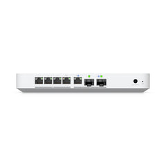 A Photo Of Ubiquiti UXG-Fiber Gateway Fiber – Desktop 10G Gateway with 4 × 2.5 GbE Switch & 5 Gbps Routing