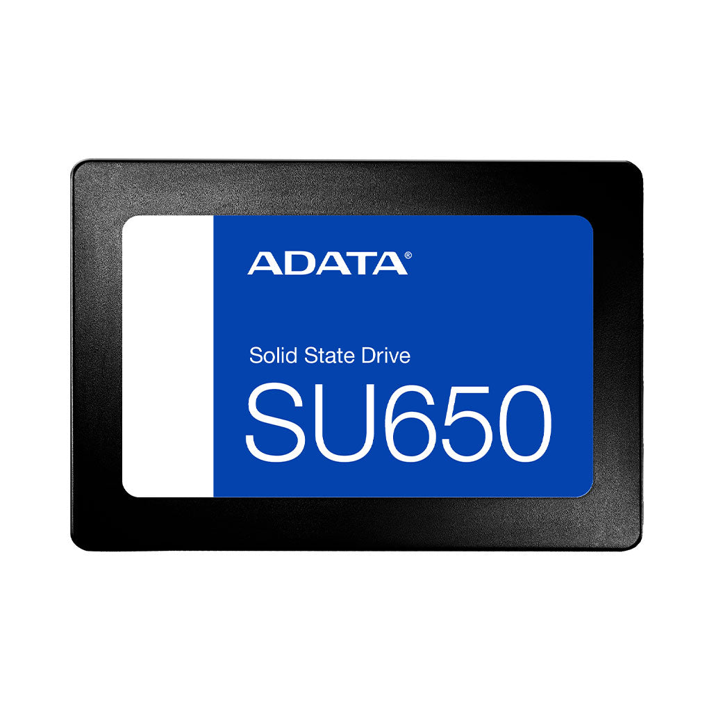 A Photo Of ADATA Ultimate SU650 256GB Internal SSD - High-Speed 3D NAND Flash, SLC Caching, Advanced Error Correction