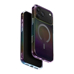 A Photo Of Uniq Iridescia Holographic Case with MagClick for iPhone 17 Pro Max